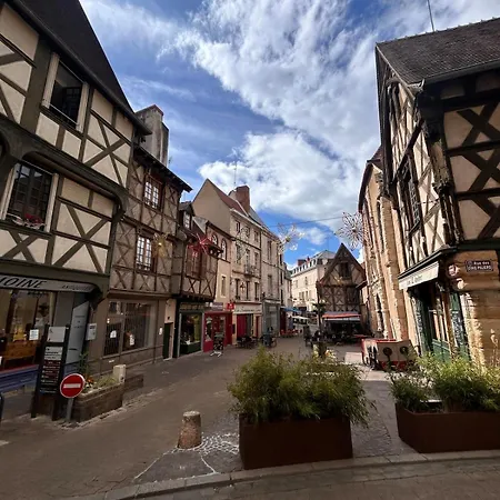 Lejlighed Cozy In Old Town Montlucon, Market & Restaurants